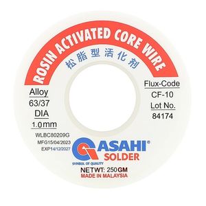 سیم لحیم آساهی مدل 1.0mm وزن 250 گرم